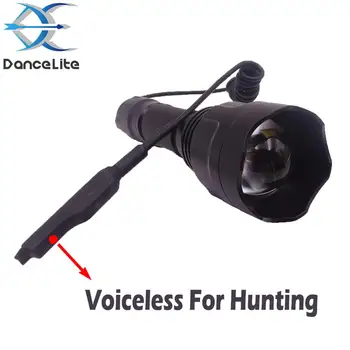 

Focus Zoom in/out C8s with XP-L HI V3 1MODE LED Flashlight Torch with Remote Switch (voiceless for hunting)