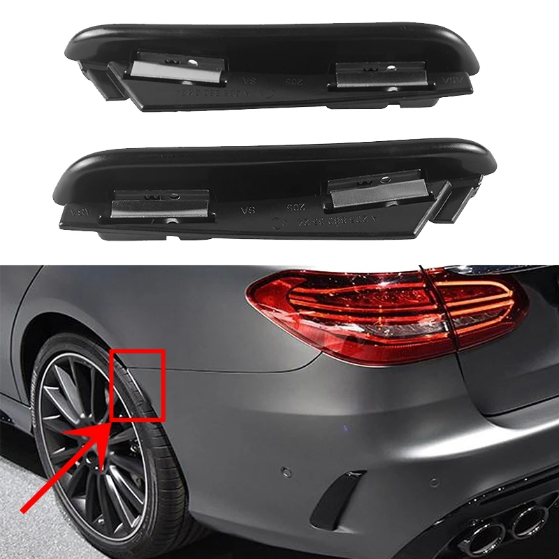 Car Fender Extension Wheel Eyebrow Protector Lip for Mercedes S205 W205 C200 C250 C300 C43 S213 E200 E250 E300 E43 AMG |