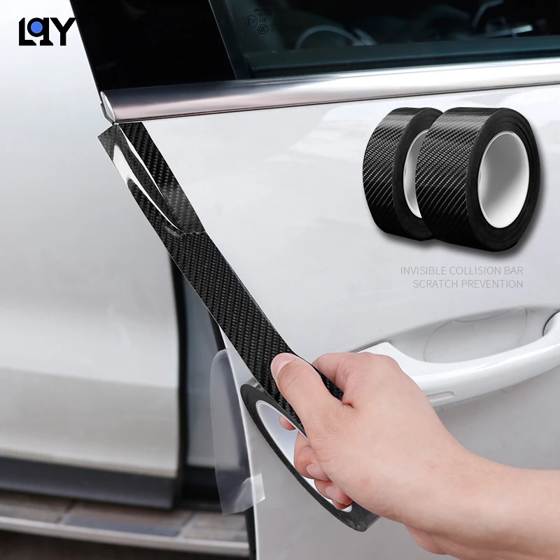 Автомобильные наклейки LQY 3D пленка из углеродного волокна устойчивая к царапинам