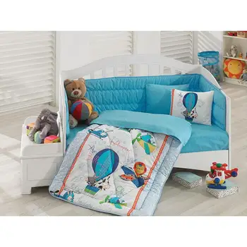 

Cotton Box Baby Sleep Set Flying Friends Blue