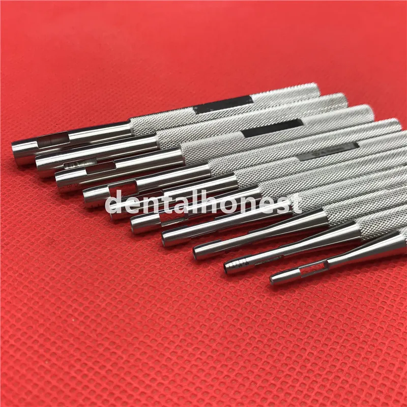 Stainless steel Biopsy Dermal Punch Punches Body Skin Piercing Tool 3