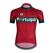 Португалия мужская летняя быстросохнущая велосипедная футболка с коротким рукавом быстросохнущая гоночная одежда для велоспорта