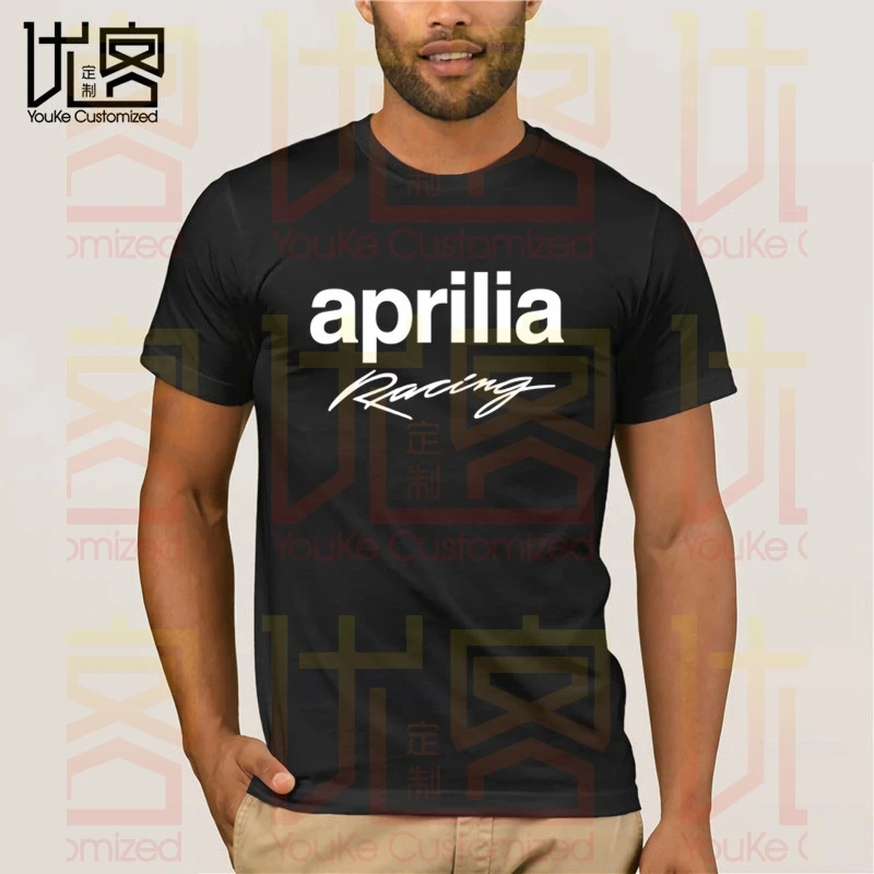 

APRILIA Motorcycle T-shirt Logo Bike Racing Race Motorbike Sport Gift Unisex Tee men's women's 100% cotton short sleeves tops