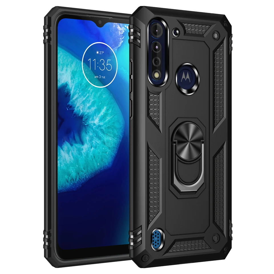 Чехол для телефона с откидной ножкой Moto G8 Power Lite G7 Plus E6 Play ударопрочный