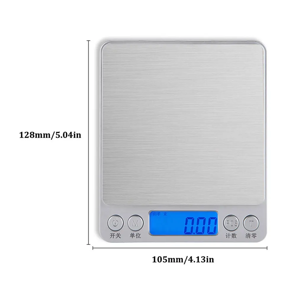 High-Precision Mini Electronic Scale Jewelry Scale Portable Household Pocket Scales 0.01G Gold Jewelry