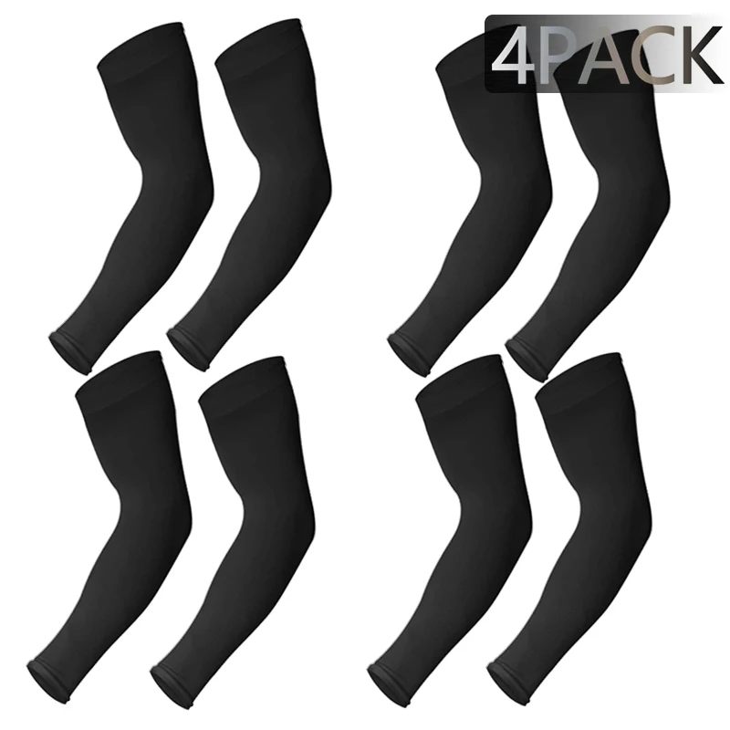 Details about   unisex nylon cooling arm sleeves cover outdoor cycling running UV sun protection 
