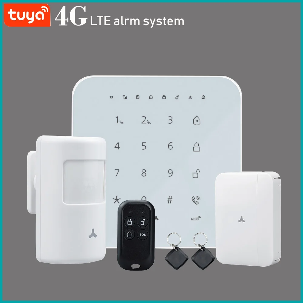 Wi Fi GSM 3G 4G домашняя интеллектуальная система охранной сигнализации