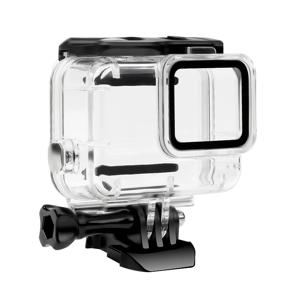 Водонепроницаемый чехол для съемки под водой для Gopro Hero 7, серебристо-белый защитный чехол для камеры для дайвинга, аксессуары для Gopro Hero 7