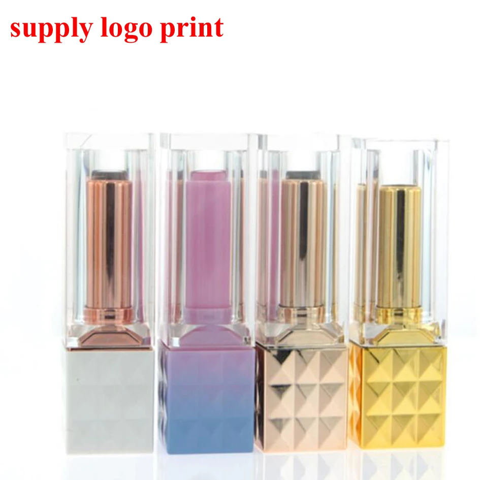 50pcs-lot-lipstick-tube-transparent-cap-square-tube-lipstick-empty-tube-shell-supply-logo-gold-foil-printing