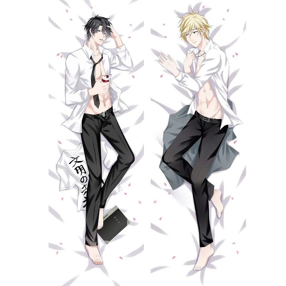 Anime Dakimakura Hitorijime My Hero Hugging Body Pillowcase BL Male Ooshiba Kousuke &amp Setagawa Masahiro Pillow Cover Case | Дом и сад