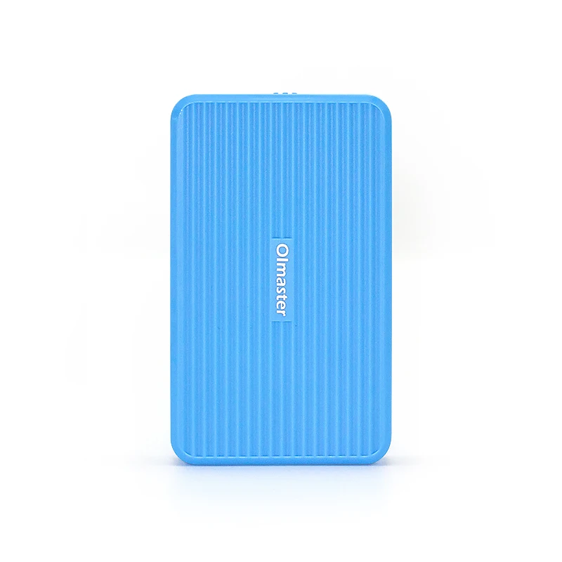 2," Корпус SATA HDD к USB 3,0 адаптер Olmaster жесткий диск Корпус для SSD диск корпус HDD коробка USB 2,0 HD внешний корпус HDD - Цвет: Blue