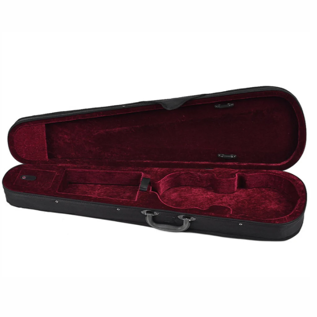 Red 1/8 скрипка Сумка Для Хранения Чехол для ношения в руке коробка - Цвет: Red