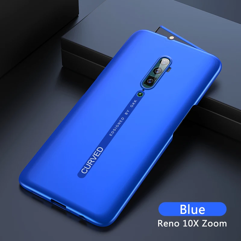 Роскошный чехол GKK для OPPO Reno Z 10X Zoom Case 2 в 1 анти-капля Тонкая матовая жесткая задняя панель из поликарбоната для OPPO Reno Z 10X Zoom Case coque