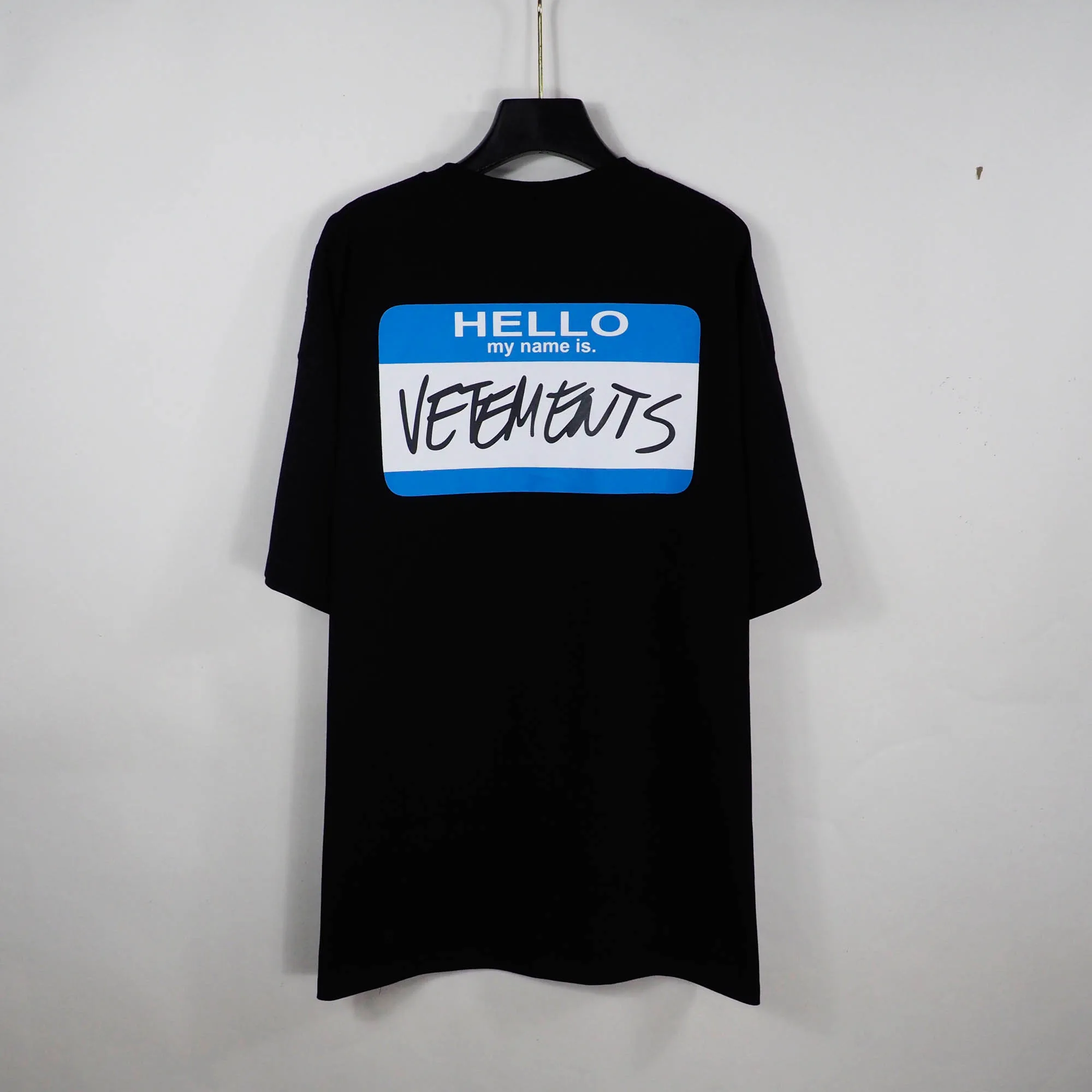 Vetements Letter Printing Tee VTM Tops 