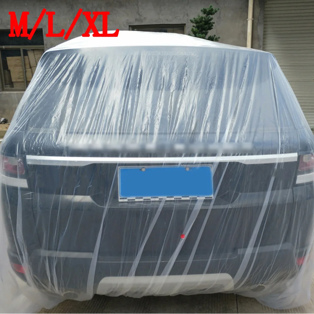 1 шт. M/L/XL Автомобильная пластиковая прозрачная крышка Пылезащитная водонепроницаемая для корпуса Водонепроницаемая пластиковая прозрачная крышка