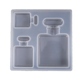 

Perfume bottle Silicone Mold for jewelry making Resin jewelry tool UV epoxy resin molds decorative crafts