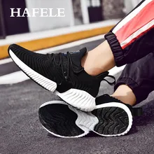 Новая модная уличная Мужская обувь для бега, светильник для бега, прогулочная обувь, спортивная обувь, мужские дышащие кроссовки на толстой подошве