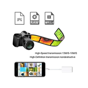 

Mini SD Card Reader for Phone Camera SD Card Readers No APP Need
