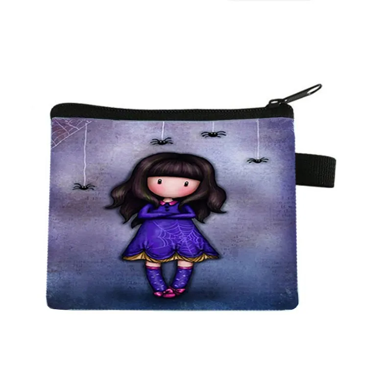 Game Wallet Student Boys And Girls Short Wallet Card Bag Pocket Change Purse Cute Coin Purse Clear Purse Small Pouch coin Bolsa
