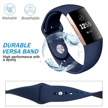 

Fashion Women Men Bracelet Strap for Fitbit Charge 3 Band Replacement Watch Band for Fitbit Charge 3 Smart Watch Accessories