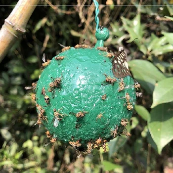 

Fruit Fly Artifact Trap/insect Trap Ball Fruit Fly Catcher Sticky Trap Fly Outdoor Disposable Wasp Bee Trap Pest Control Product
