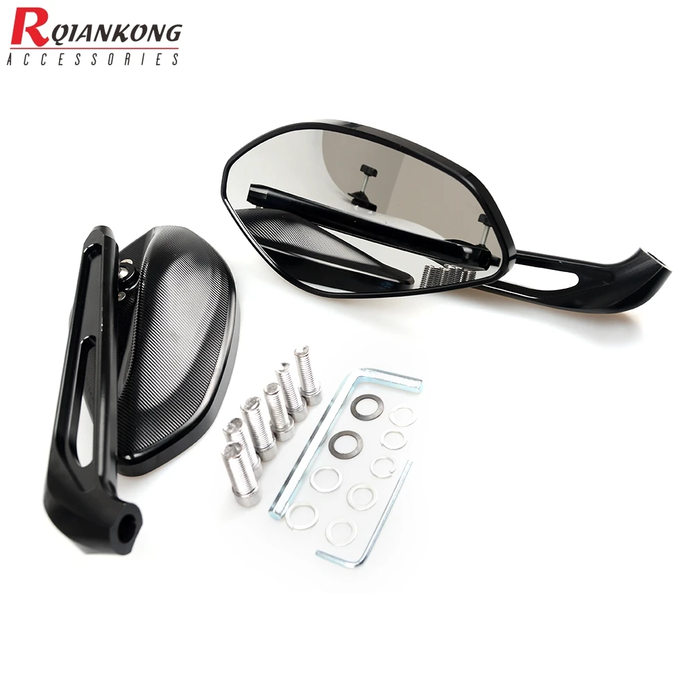 Motorcycle Rearview Side Mirrors For Ducati Monster 600 620 750 900