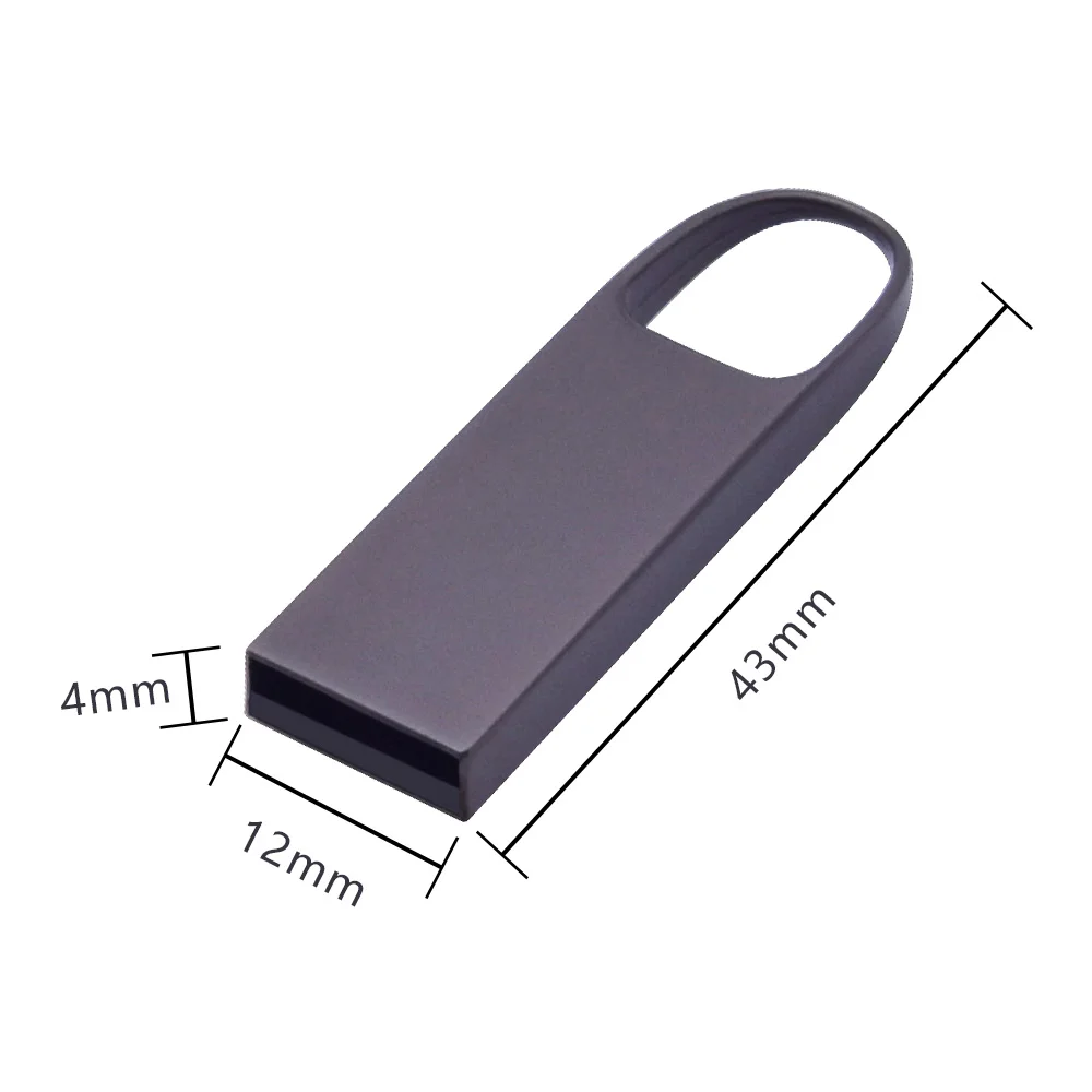 Новый usb накопитель 2 0 64 Гб портативный металлический Флешка 4 ГБ 8 16 32 128 карта