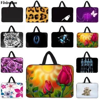 

10 Neoprene Tablet 10.1 Inch Sleeve Case 12 15 Inch 13 17 14 Laptop Bags Women Briefcase Handbag For Lenovo Yoga 530 A7600 X 30F