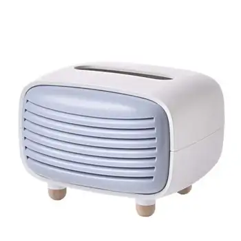 

Napkins Box Vintage Radio Organizer Home Car Napkins Holder Case Home Organizer Decoration Tools