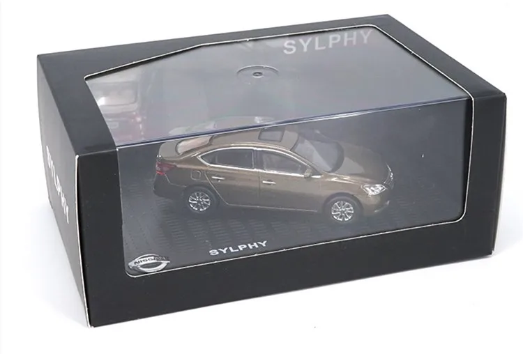 Высококачественная оригинальная модель из сплава 1:43 Nissan Sylphy, Коллекционная Коллекция подарков, литая металлическая модель автомобиля