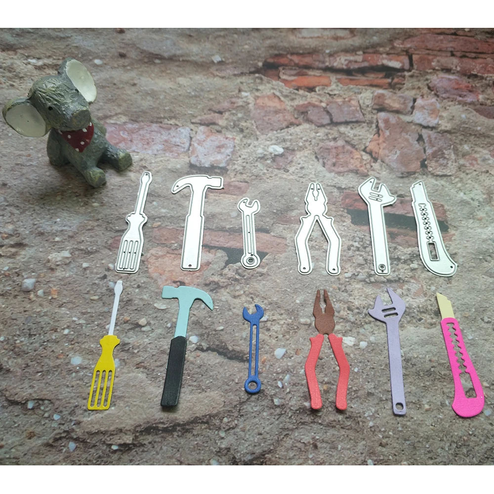 

New 6 commonly used tools, metal cutting dies, scrapbooks, decorative relief photo albums, decorative cards, DIY handicrafts