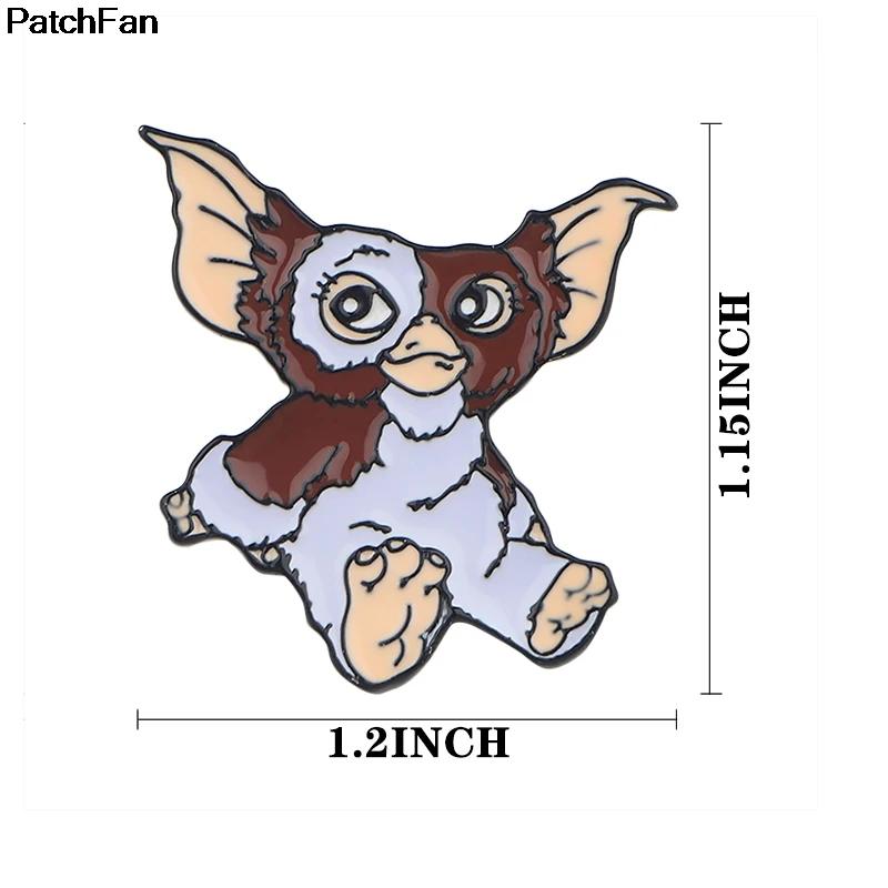 A2555 Patchfan, Gremlins, модные, популярные, забавные, очаровательные, милые, Мультяшные булавки, для детей, мужчин, женщин, броши, аксессуары для одежды, ювелирные изделия, значки