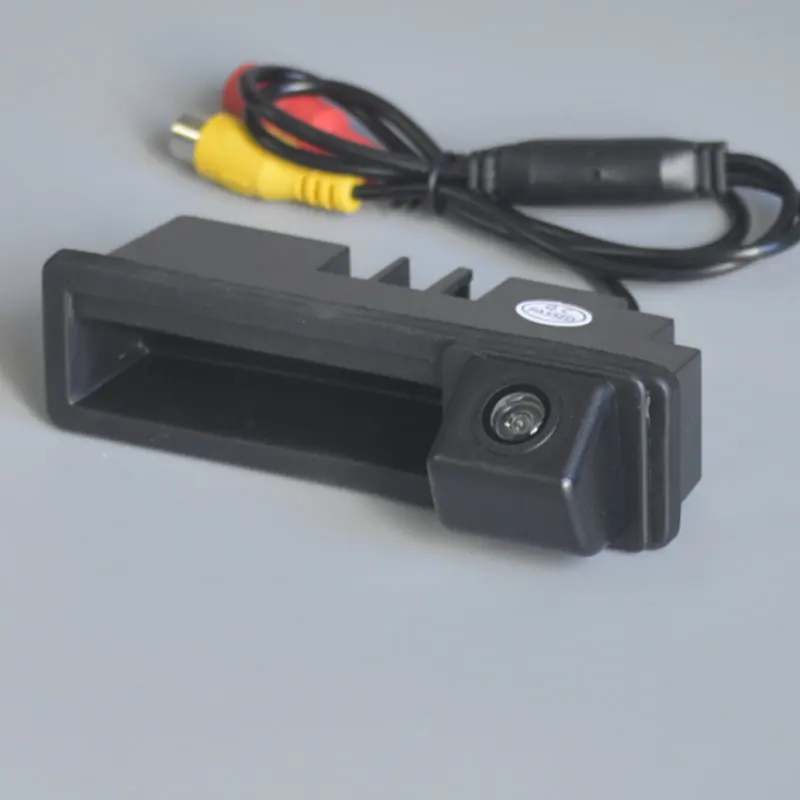 아우디 A3 S3 RS3 8P 용 자동차 트렁크 핸들 카메라 2003 2013 A4 S4 RS4 B6 B7 2003 2008 후면보기 역방향 카메라 HD CCD 야간 투시경
