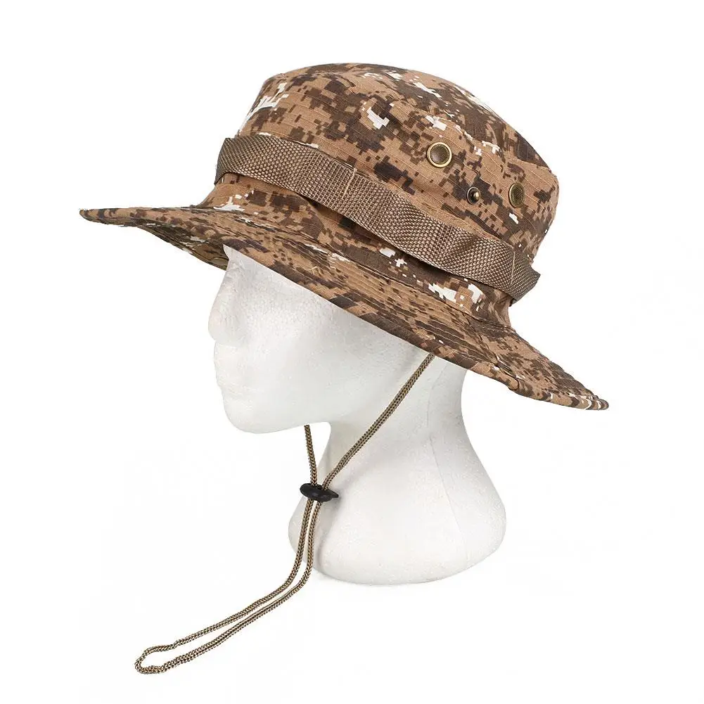 desert camouflage Шляпа от солнца CP камуфляж Рыбалка Boonie шапки - Цвет: desert camouflage