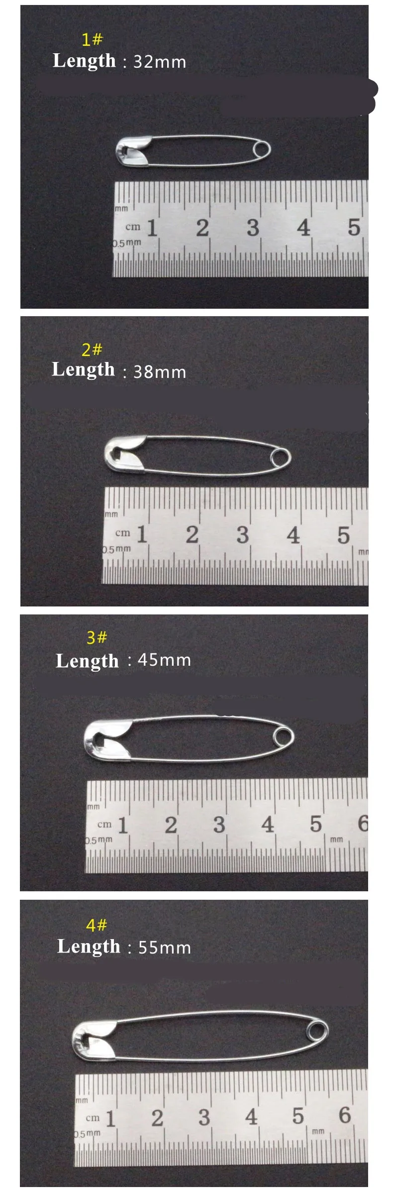 100pc Colorful Small Safety Pins DIY Mini Buckle Pin Needlework Sewing Tools Stainless Steel Safety Pin Brooch Apparel Accessory 100pc Colorful Small Safety Pins DIY Mini Buckle Pin Needlework Sewing Tools Stainless Steel Safety Pin Brooch Apparel Accessory