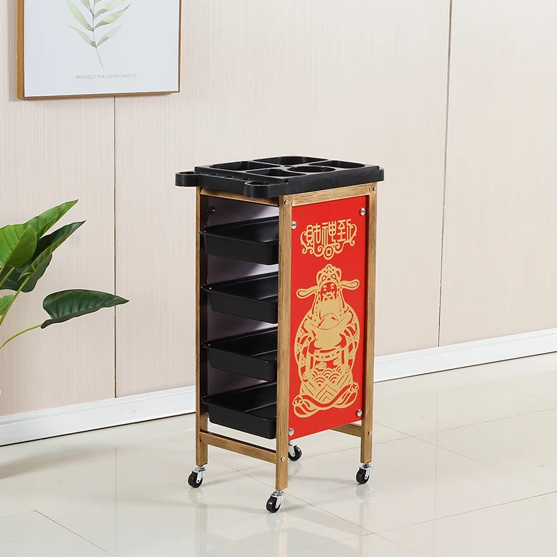 Новый Ретро парикмахерский бар Парикмахерская многофункциональная тележка для