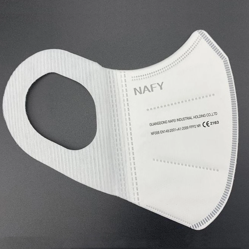 New NAFY CE2163 FFP2mask Filter Face FFP2 Masks Anti-Pollution Non-disposable Protective Masks Dust Filter Safety Mask face mask