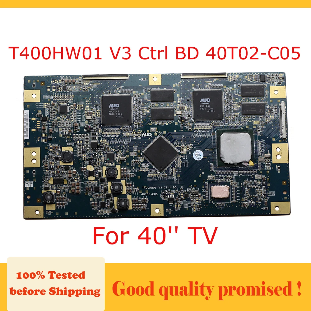 T400HW01 V3 Ctrl BD 40T02 C05 T400hw01 ctrl bd 40t02 c05 T Con t400hw01 v3 Логическая плата для Sony Kdl 40z4100|Печатные