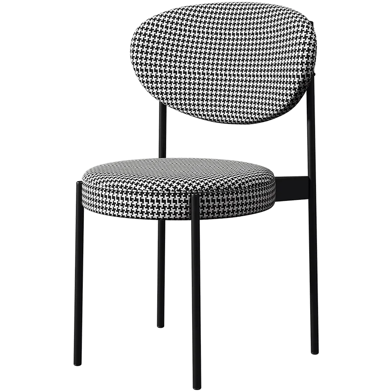 

Modern Loft Design Dining chair Nordic Light Luxury Backrest Dining Chairs Simple Restaurant Hotel Stool Living Room Furniture