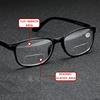 Elbru Bifocal Reading Glasses Unisex Lightweight Hyperopia Presbyopic Eyeglasses Magnification Eyewear +1.0 1.5 2.0 to 4.0 ► Photo 3/6