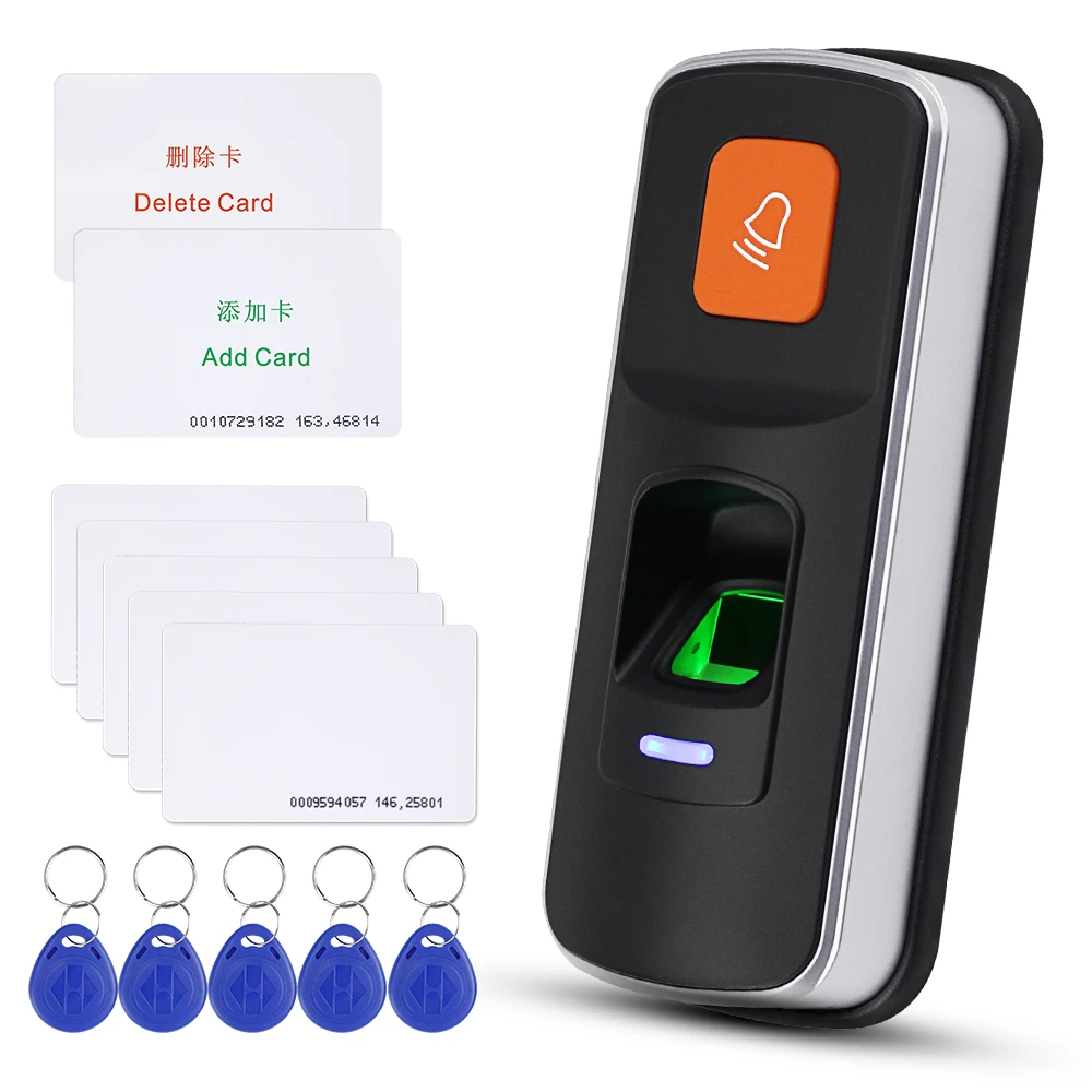 Автономная RFID система контроля доступа по отпечатку пальца биометрический