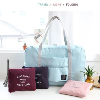 

Women's Travel Bags Clothes Luggage Storage Make up Organizer Collation Pouch Cases Waterproof Folding Bags Ladies Cosmetic Bag