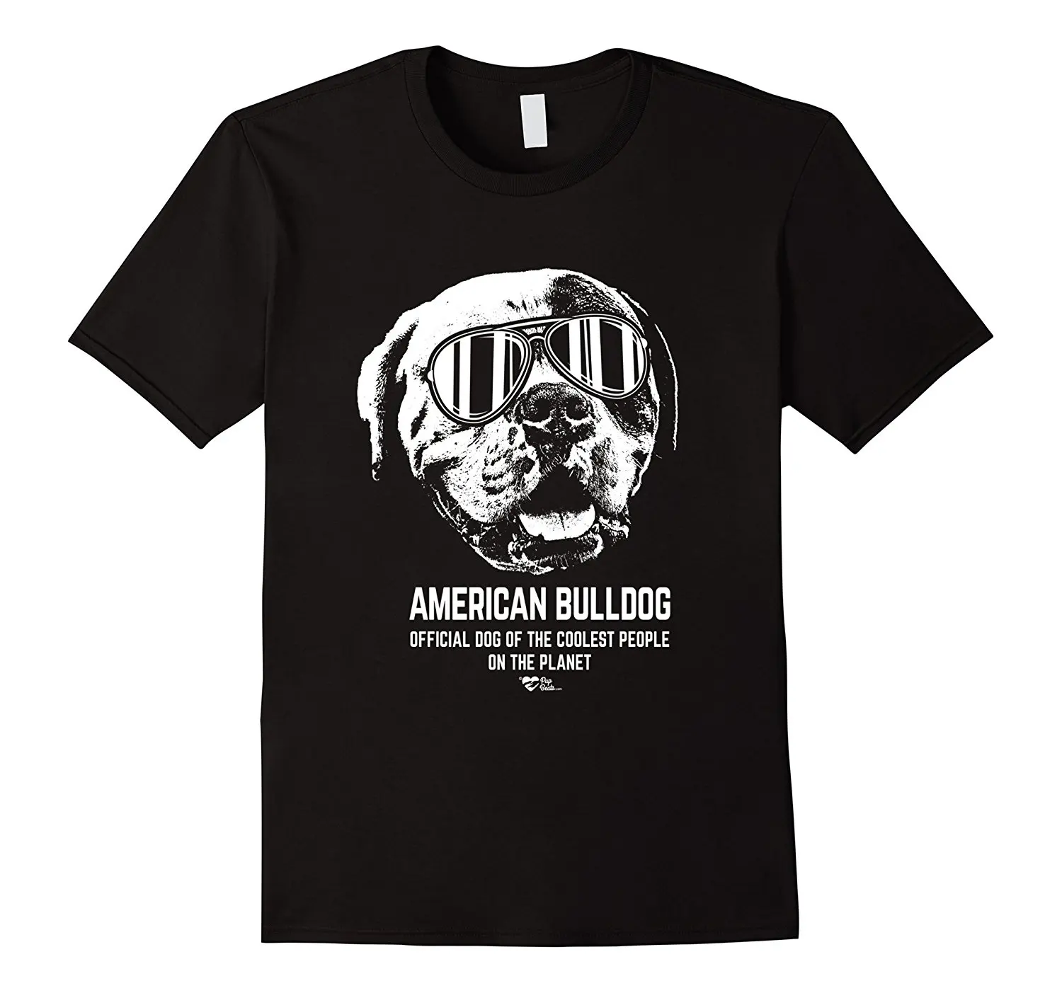 

2019 American Bulldog Shirt Official Dog of the Coolest People casual o-neck loose summer T shirt for men