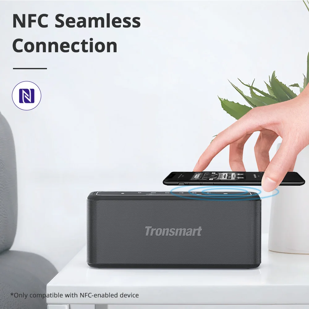 Tronsmart Mega Pro Bluetooth Speaker 60W Enhanced Bass Portable Speaker TWS Column with NFC, IPX5,10Hours Playtime,Touch Panel Tronsmart Mega Pro Bluetooth Speaker 60W Enhanced Bass Portable Speaker TWS Column with NFC, IPX5,10Hours Playtime,Touch Panel
