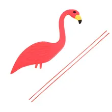 Фламинго газон украшения Пластиковые Свадебные Фламинго статуэтки Фламинго орнамент балкон искусство сад украшения двор искусственный