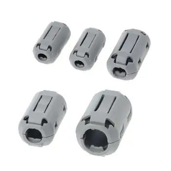 

Clip-on Ferrite Choke Ring Cord RFI EMI Noise Suppressor Filter Cable Clip G8TB