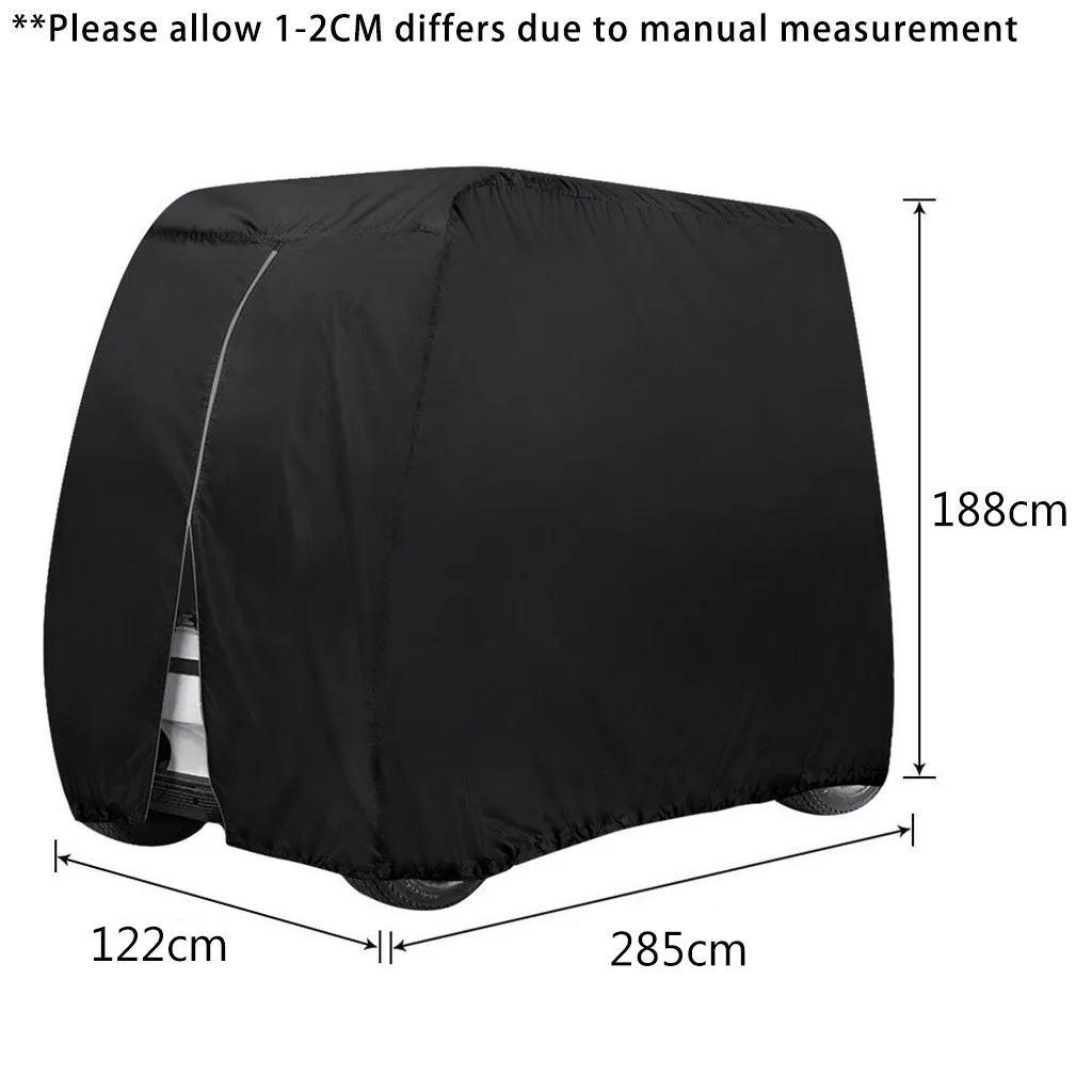 4 Passenger Golf Cart Cover Oxford Waterproof Storage Cover Carrying bag Club Car Roof Rain Accessories