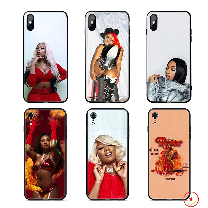 Мягкий силиконовый чехол для телефона Megan thee stallion Rapper для iPhone 11 Pro Xs Max X или 10 8 7 6 6S Plus 5 5S SE Xr 6 Plus 7Plus 8