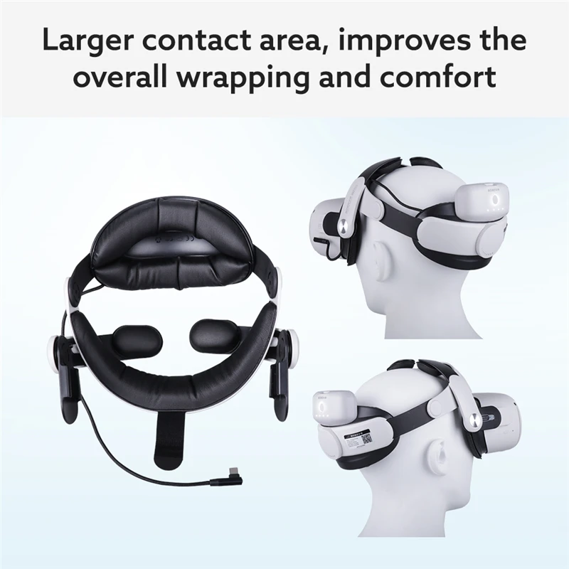 BOBOVR M2 Pro Head Strap For Oculus Quest 2 VR Headset Battery Elite Halo Strap Battery Pack Controller Cover Carrying Case Bag - Image 6