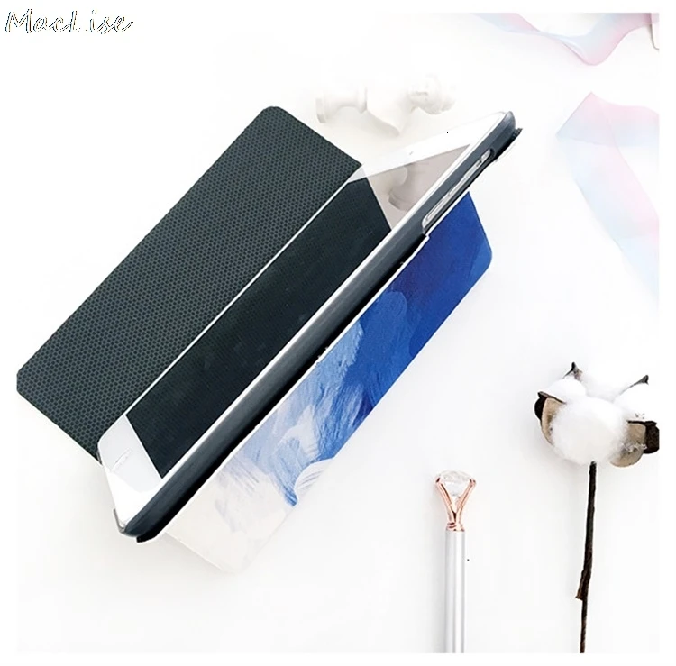 Illustrations PU and PC Material Support Protective Cover Case For iPad Air 1 2 Mini 1234 iPad 234 iPad 9.7inch